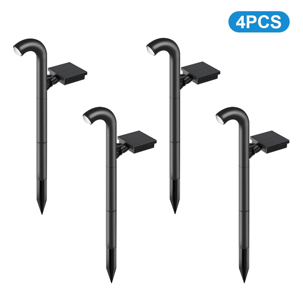 1/4 Packs Solar Pathway Lights Outdoor Waterproof Spot Landscape Path Lights For Outside Yard Lawn Walkway Driveway Garden Decor