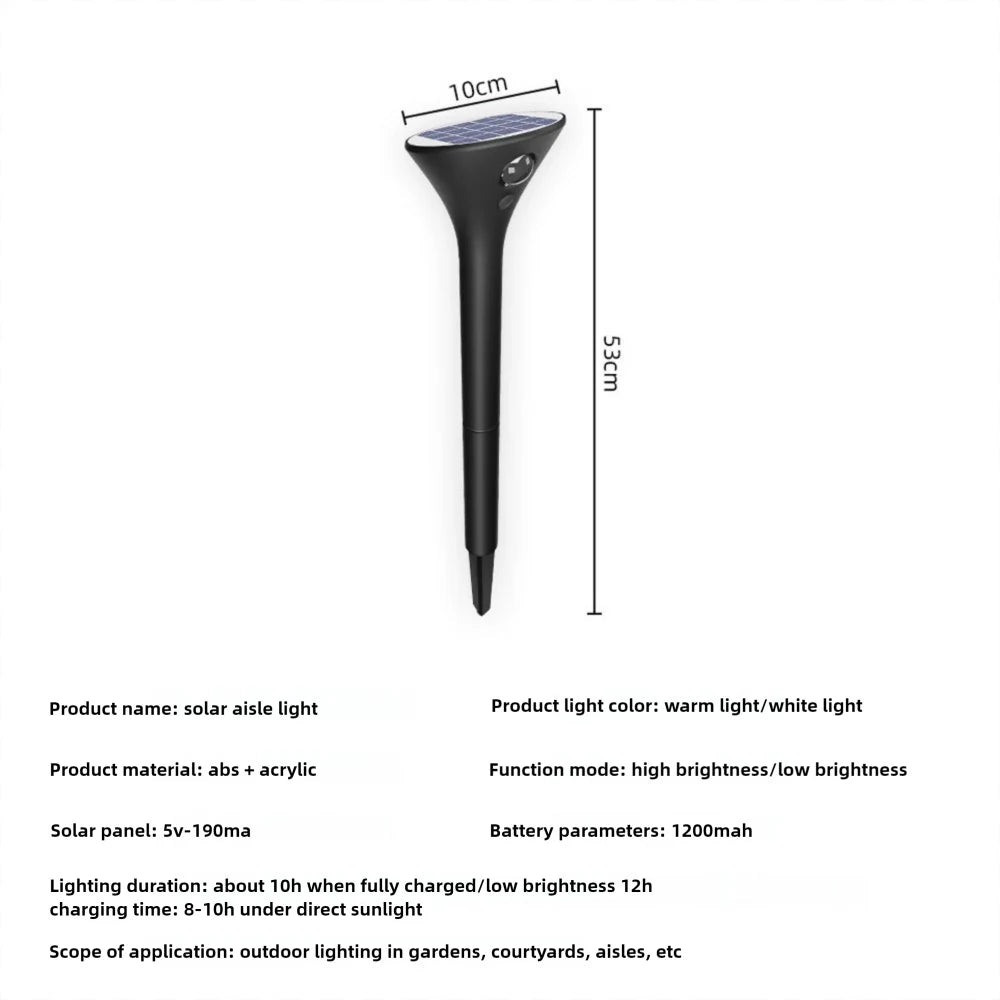 1/4Pack Solar Pathway Lights Outdoor Solar Garden Lights Waterproof IP65 For Yard Lighting Driveway Landscape Garden Decor