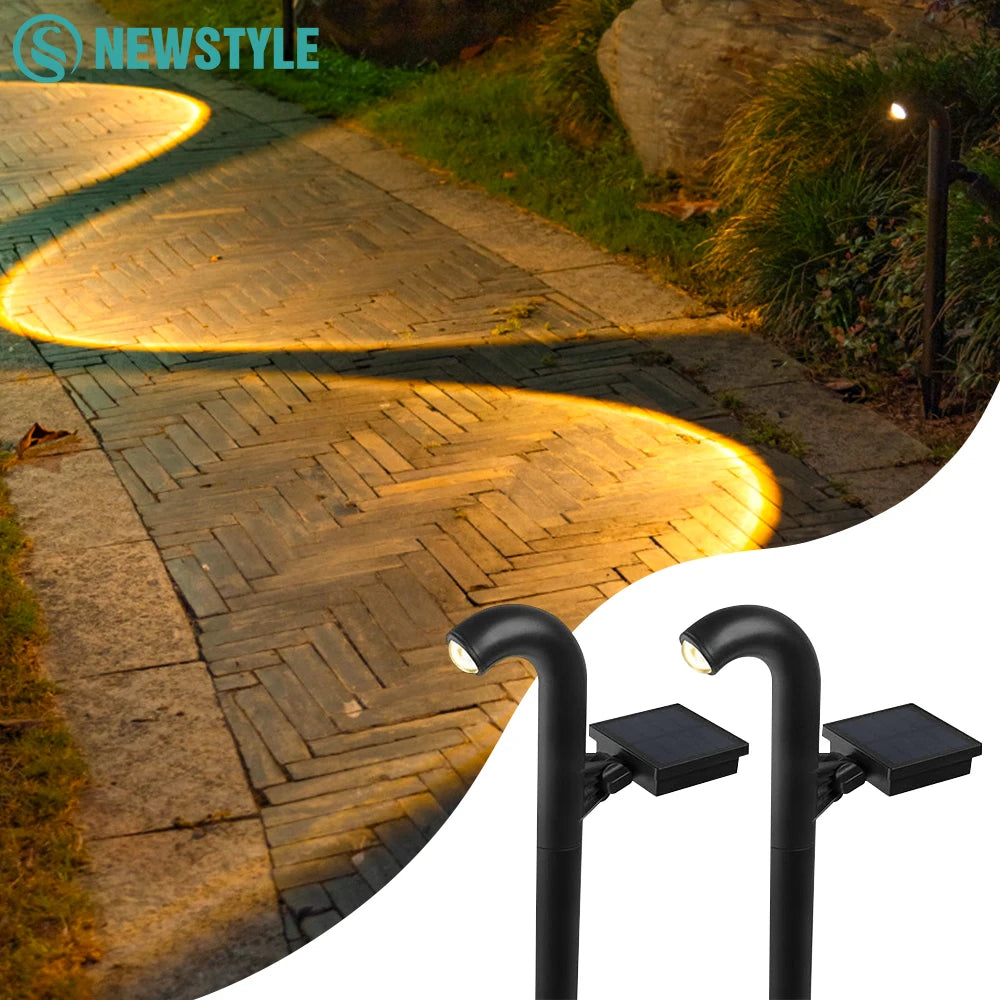 1/4 Packs Solar Pathway Lights Outdoor Waterproof Spot Landscape Path Lights For Outside Yard Lawn Walkway Driveway Garden Decor
