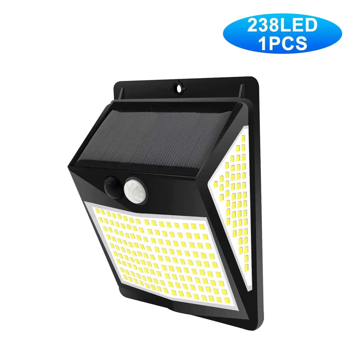 138/468/238 LED Solar Light Outdoor waterproof for garden Powered Sunlight street wall light security lighting 3 mode